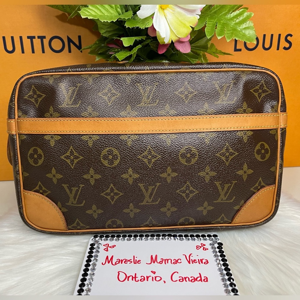 🌸COMPIEGNE 28 CLUCTH BAG PURSE MONOGRAM